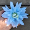 Large-clawed chrysanthemum head simulation flower head 14cm large-clawed chrysanthemum wedding road leading flower row base flower material for home decoration details Picture